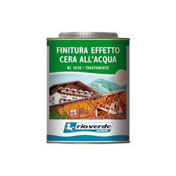 Renner rc 750ml finitura acqua cera per esterni ed interni, colori disponibili trasparente mielata características