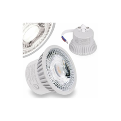 10 x modulo LED piatto dimmerabile con interruttore della luce 100-50-10% faretto da incasso faretto di ricambio per GU10 (bianco neutro) precio