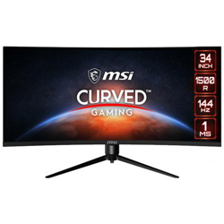 Monitor 34'' LED Curvo Optix MAG342CQR 3440x1440 UltraWide Quad HD Tempo di Risposta 1 ms Frequenza di Aggiornamento 144 (Hz) características