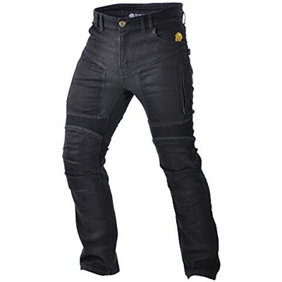 Trilobite 8999900044697 - Jeans Da Motocicletta, Da Uomo, Taglia 34, Colore: Nero
