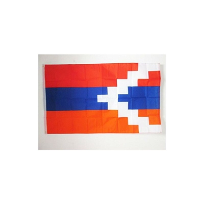 AZ FLAG Bandiera Repubblica del Nagorno Karabakh 150x90cm - Bandiera KARABAH - Azerbaigian 90 x 150 cm