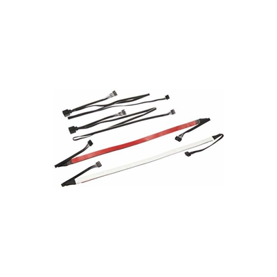 SilverStone SST-LS02 - striscia di LED multicolore per Cabinet RGB 5050 con 18 LEDs, 2x 30cm