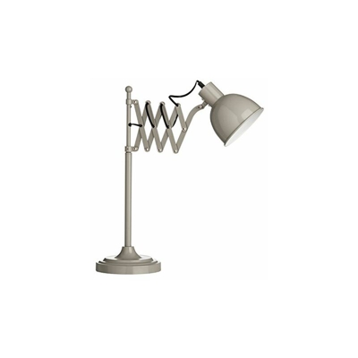 Premier PREM-2501918 Lampada da Tavolo, Metallo, Grigio