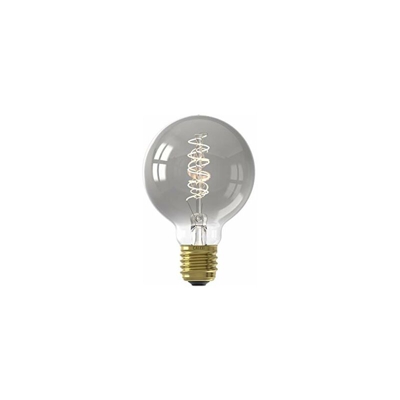 Calex - Lampada in vetro, 4 W, colore: Titanio