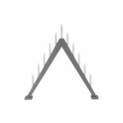212Â â??Â 21, candelieri finestra'Trill, 11Â luce, Legno, Grigio, 7.8Â x 7.9Â x 1.0Â cm - Star en oferta