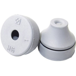 2100 Passacavo Ø (max.) 7 mm EPDM Grigio-Argento (RAL 7001) 1 pz. - WKK precio