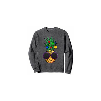 Natale Ananas Natale Luci Natale Luci Ragazzi Felpa