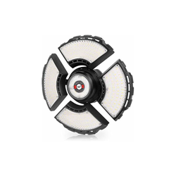 Illuminazione per garage, 18500 lumen, lampada da soffitto, 140 W, 6000 â?? 6500 K, illuminazione per officina con 4 rivestimenti intercambiabili en oferta