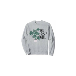 You Grow Girl - Cute Plant Lovers Gardening Theme Felpa precio