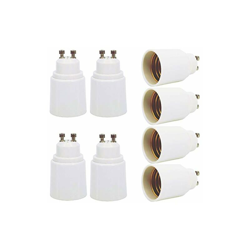 ZDCDJ 8 adattatori da GU10 a E27, da GU10 a E27, per lampadine a incandescenza, LED, alogene, a risparmio energetico precio