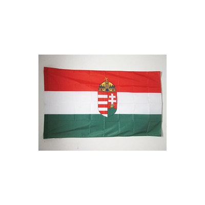 AZ FLAG Bandiera Regno D'UNGHERIA 1920-1946 150x90cm - Bandiera STORICA Ungherese 90 x 150 cm Foro per Asta