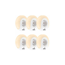 . by Amazon Lampada Notturna da Presa â?? 12 lm, Rotonda â?? con Sensore Alba e Tramonto, con Presa Sicura per i Bambini, Presa Tedesca Schuko â?? en oferta