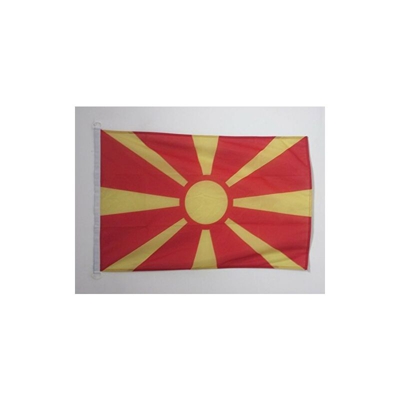 AZ FLAG Bandiera Macedonia 150x90cm - Bandiera MACEDONE 90 x 150 cm Speciale Esterno