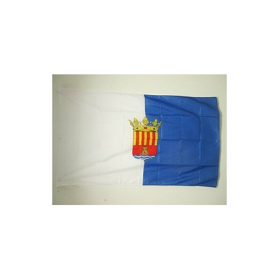 Bandiera Provincia Spagnola di Alicante 150x90cm - Bandiera Alicante - COMUNITÃ? VALENZANA 90 x 150 cm Foro per Asta - Az Flag
