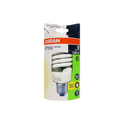 Lampada Fluorescente Compatta E27, 20 W, Bianco Caldo - Osram en oferta