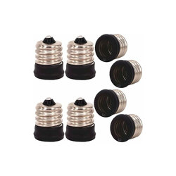 8 adattatori da E17 a E14, da E17 a E14, per lampadine a incandescenza, LED, alogene, a risparmio energetico - Zdcdj características
