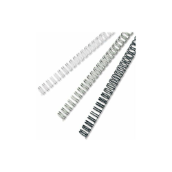 Spirali metalliche WireBind bianche 6 mm (100) - GBC en oferta