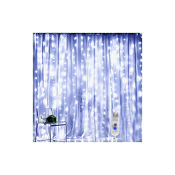 Catena di luci a LED USB, 2 pezzi, 200 LED, 10 m, 8 modalitÃ , impermeabile, luce notturna per Natale, feste, matrimoni, decorazione per balcone, características