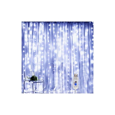 Catena di luci a LED USB, 2 pezzi, 200 LED, 10 m, 8 modalitÃ , impermeabile, luce notturna per Natale, feste, matrimoni, decorazione per balcone,