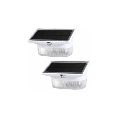 . by Amazon Luce a Energia Solare con Sensore di Movimento da 200 lumen â?? Confezione da 2 - UMI