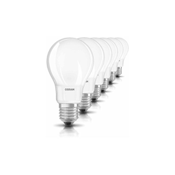 Osram LED Retrofit Full Glass Classic A E27 Bli, Smerigliata, 60 W, 6 unitÃ características