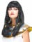 Parrucca da Cleopatra donna en oferta