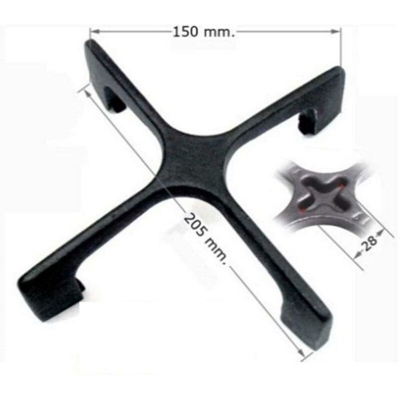 Eurostore07 - WHIRLPOOL IGNIS GRIGLIA GHISA CUCINA A GAS 480121104225 ER MODELLI AKT G 2516