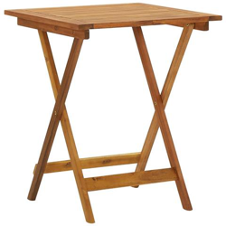 Tavolo Da Giardino Pieghevole 60x60x75 Cm In Massello Di Acacia precio