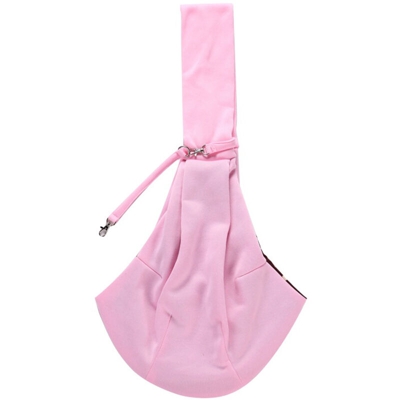 borsa a tracolla diagonale svolgimento animale domestico / cane (colore rosa)