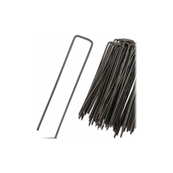 BB Sport Picchetti di Giardino - Acciaio al Carbonio o Acciaio zincato - 150 x 25 mm - 50 100 300 o 1000 Pezzi, Materiale:Acciaio al Carbonio, precio