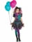 Costume da giullare tormentato per bambina en oferta