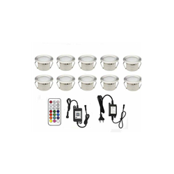 Faretto a LED per illuminazione esterna RGBWWW (RGB+Bianco Caldo), compatibile con Alexa, IFTTT, telefono intelligente, Ã? 45 mm, IP67, kit completo precio