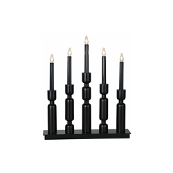 196Â â??Â 06Â luce decorativa, plastica, nero, 37Â x 7,5Â x 44Â cm - Star en oferta