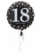 Palloncino in alluminio Happy Birthday per 18 anni