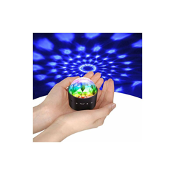 LED Luci Discoteca Luci da Palco Attivazione Vocale palla Lampada,Batteria ricaricabile con USB, Luce da palco palla di cristallo, DJ magica fase en oferta