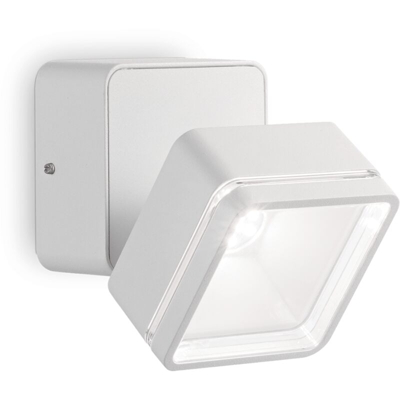 Lampada Da Parete 6 Luci Omega Ap Square Bianco 4000K