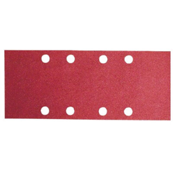 BOSCH - 10 FOGLI ABRASIVI PER LEVIGATRICE ORBITALE - 93x230 G120 8FORI precio