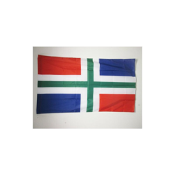 Bandiera Provincia di GRONINGA 150x90cm - Bandiera Groningen - Paesi Bassi 90 x 150 cm Foro per Asta - Az Flag precio