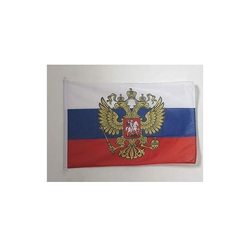 Bandiera Russia con Aquila 150x90cm - Bandiera Russa con Stemma 90 x 150 cm Speciale Esterno - Az Flag precio