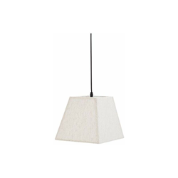 . by Amazon, lampadario da soffitto, in tessuto, forma trapezoidale, 29,7 cm - UMI características