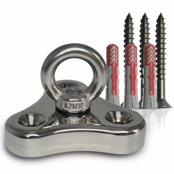 KLIFFHÃ?NGER Supporto per poltrona sospesa fino a 180 kg, per appendere la poltrona sospesa in diverse varianti (lucidato) precio