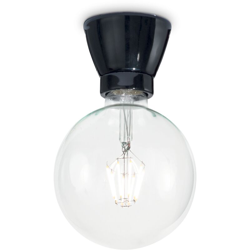 Lampada Da Soffitto 1 Luce Winery Pl1 Nero precio