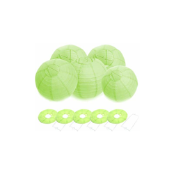 Paralumi di carta per feste e giardini, 20 pezzi da 20 cm lâ??uno Decorazione moderna. Verde frutta. - Fullberg características