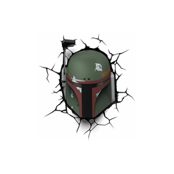 Lampada LED 3Dlightfx-Star Wars Ep7 Boba Fett con Timer, Multicolore, 27 x 14.5 x 32 cm - 3d Light Fx características