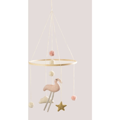 Giostra per culla in cotone Dina Kids Multicolore Fresh Cotone - Sklum