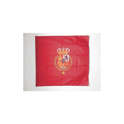 Bandiera STANDARDO Reale del RÃ? Felipe VI di Spagna 90x90cm - Bandiera del Regno Spagnolo 90 x 90 cm Foro per Asta - Az Flag precio