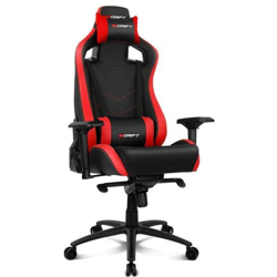 DR500B - Sedia da gioco professionale, similpelle, braccioli regolabili 4D, braccioli regolabili 4D, pistone classe 4, sistema a dondolo, altezza precio