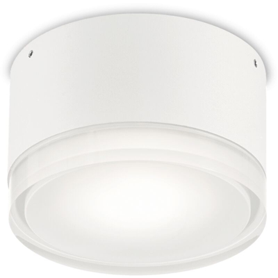 Ideal Lux - LAMPADA DA SOFFITTO 1 LUCE URANO PL1 SMALL BIANCO