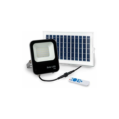 POPP® Nuovo faretto esterno solare, lampada a LED da giardino, 6000 K IP65, impermeabile, lampada solare per giardino, garage, acquazzone, scale,