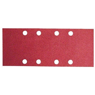 BOSCH - 10 FOGLI ABRASIVI PER LEVIGATRICE ORBITALE - 93x230 G80 8FORI